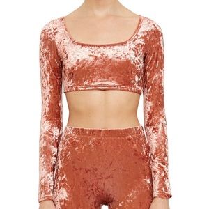 Callipygian Crushed Velvet Pants